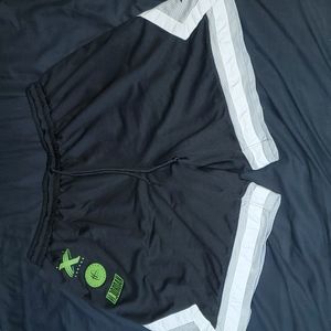 Black mesh jordan diamond shorts